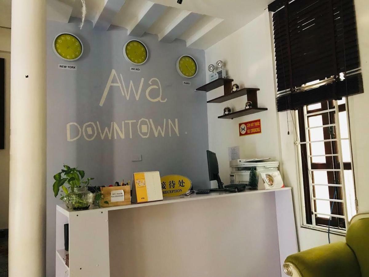 Awa Downtown Hostel Hanoi Exterior foto